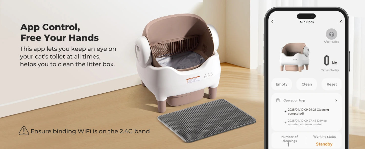 Self Cleaning Litter Box