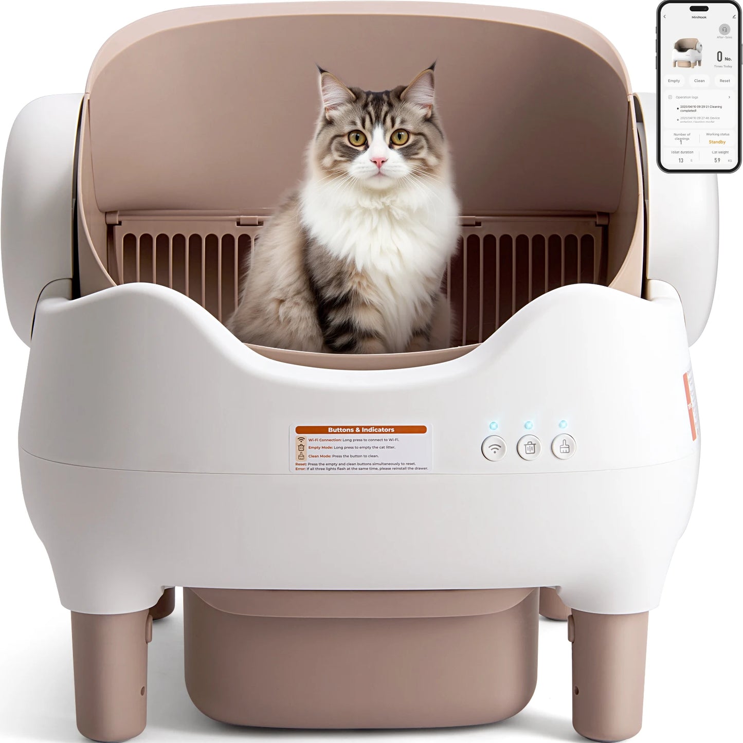 Self Cleaning Litter Box